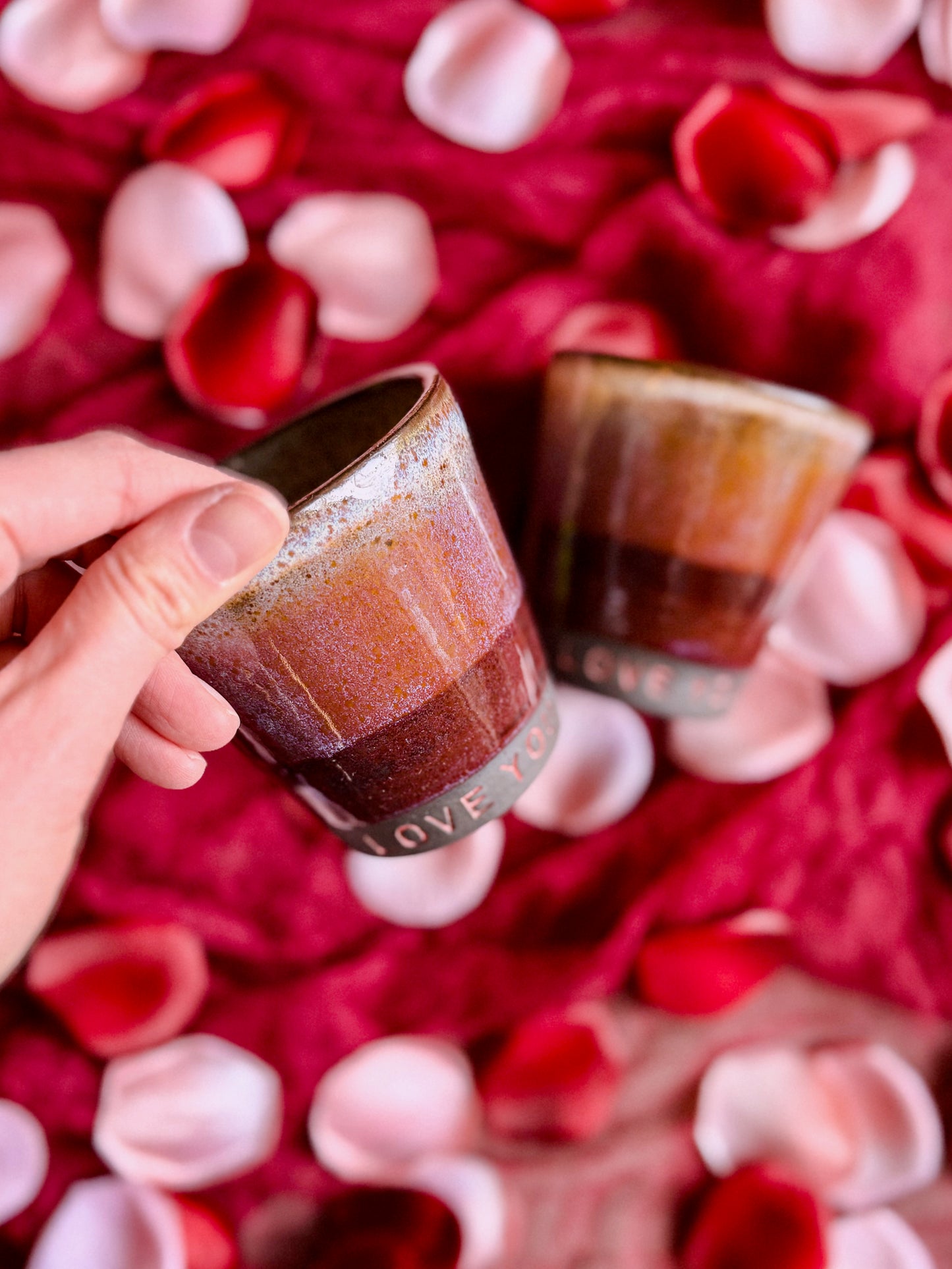 'LOVE YOU' Stackable Cup Set