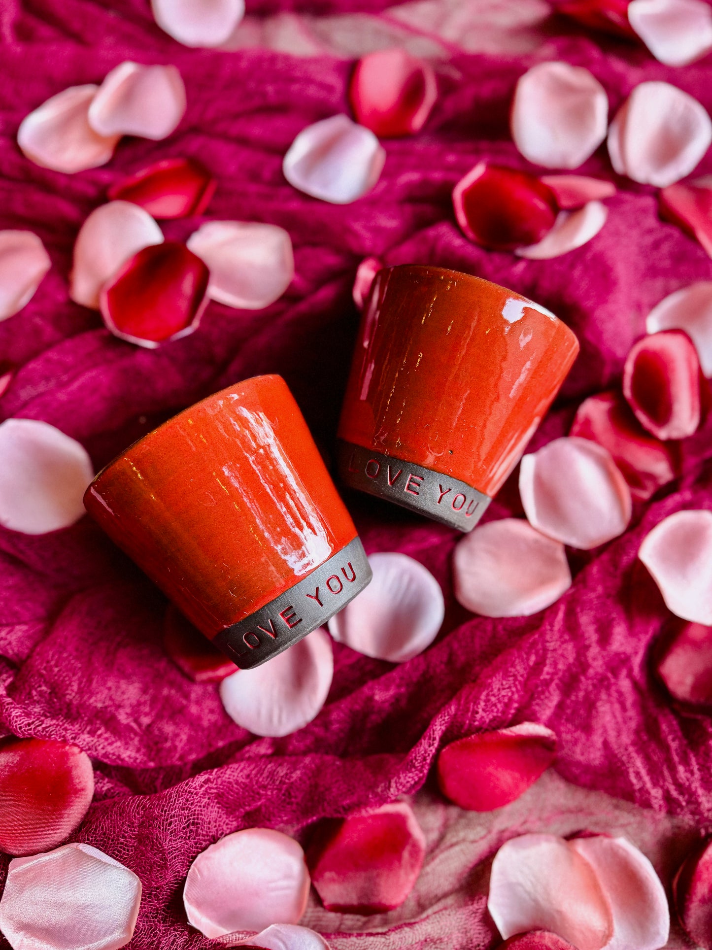 'LOVE YOU' Stackable Cup Set