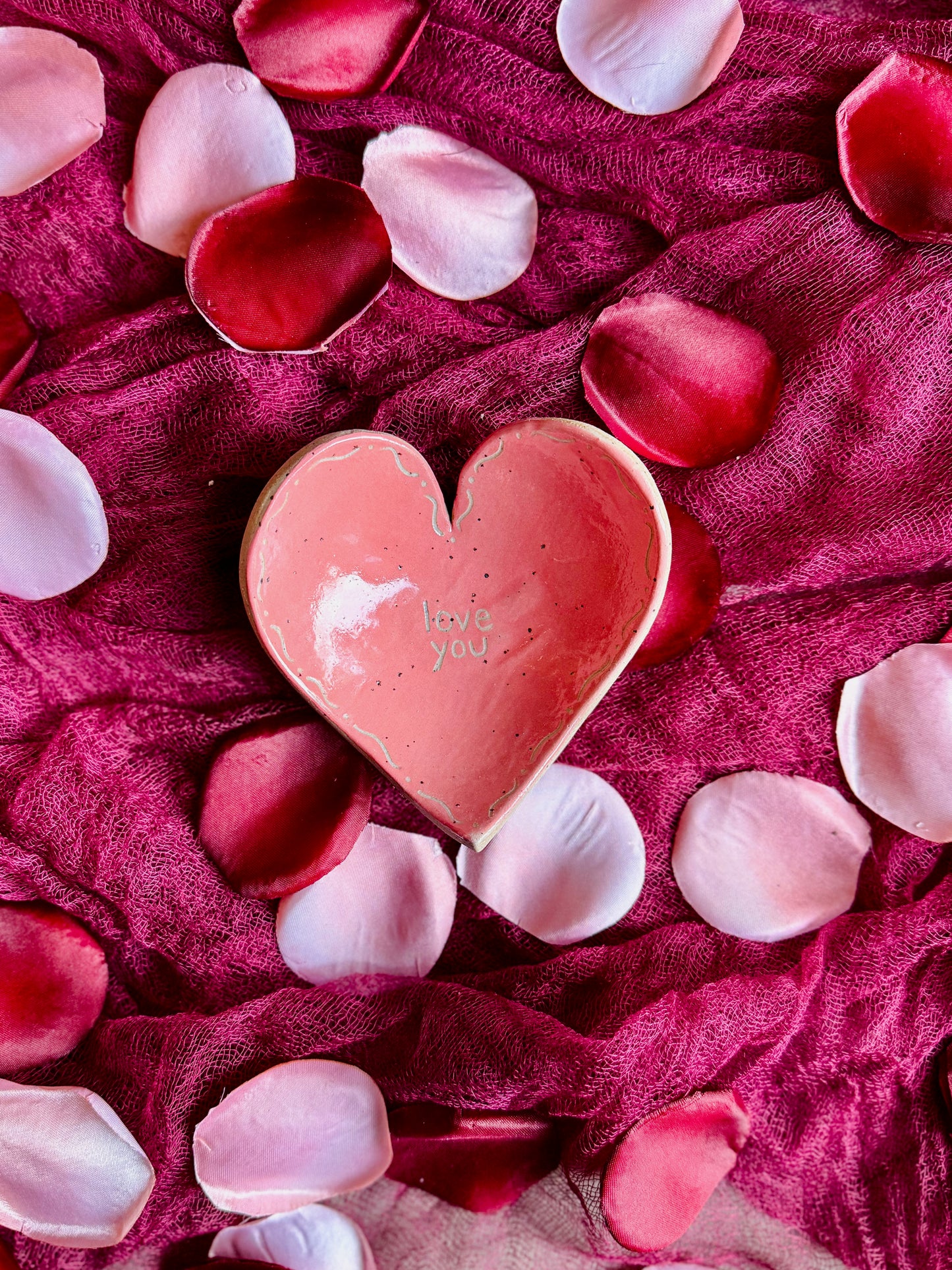 Heart Shaped Trinket Dish