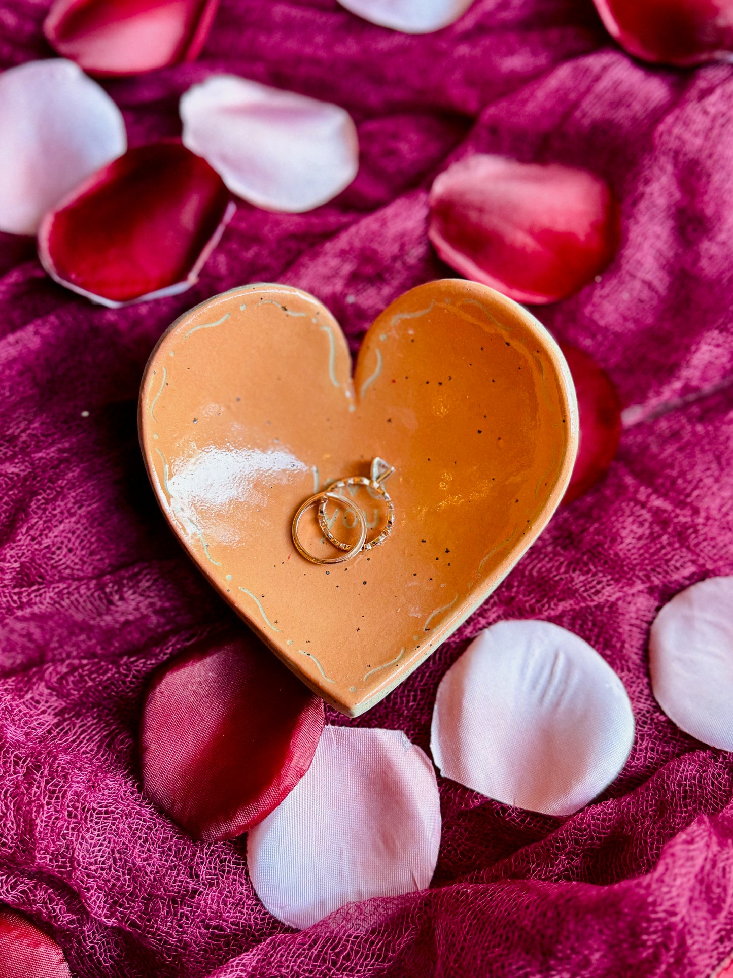 Heart Shaped Trinket Dish