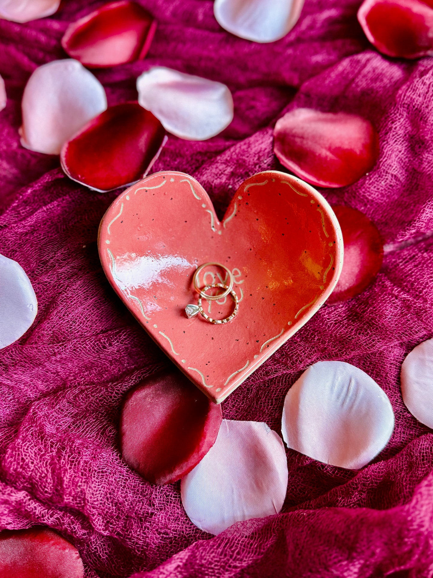 Heart Shaped Trinket Dish