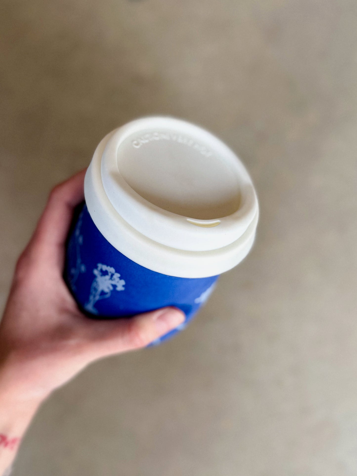 Thumb Print Travel Tumbler