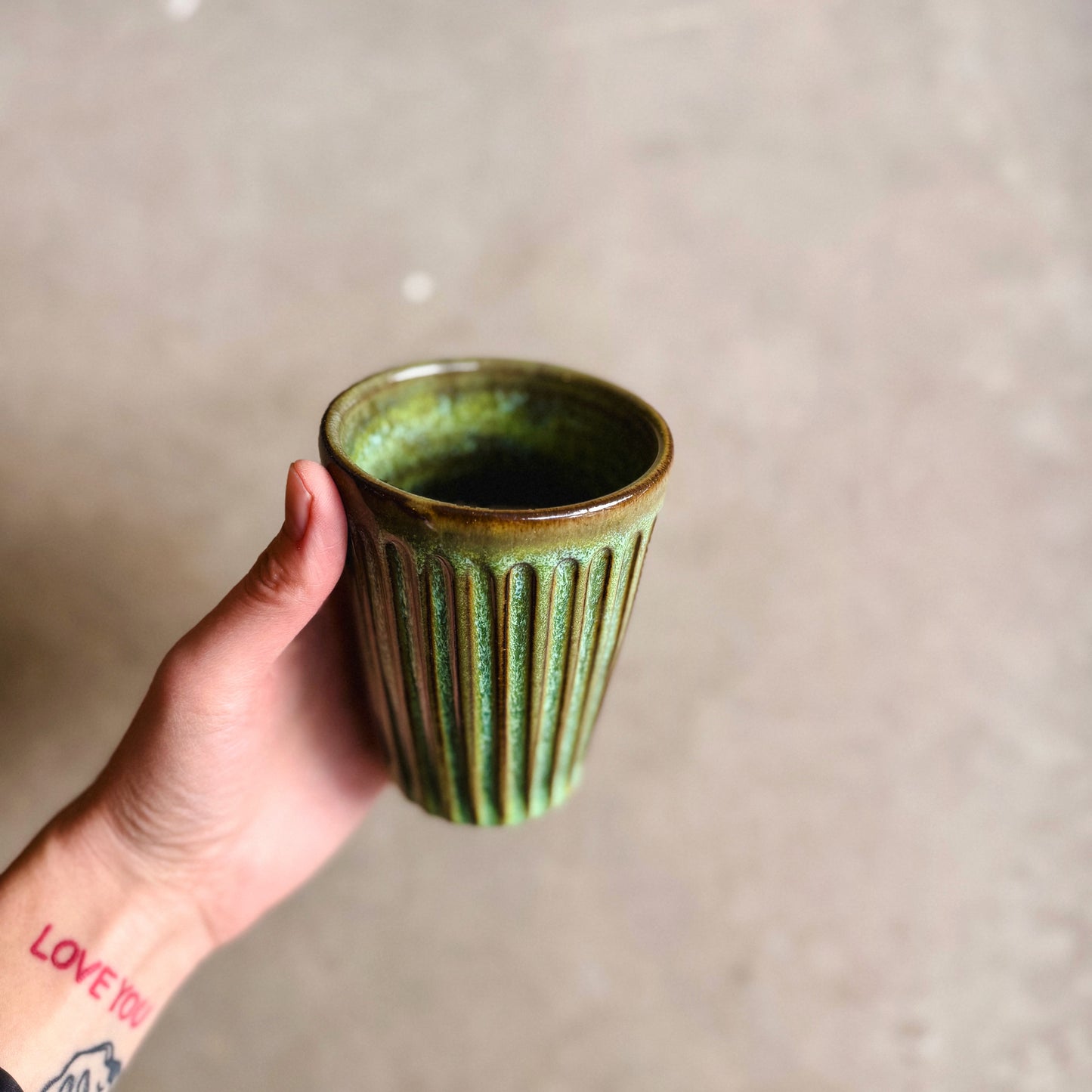 Carved Cup