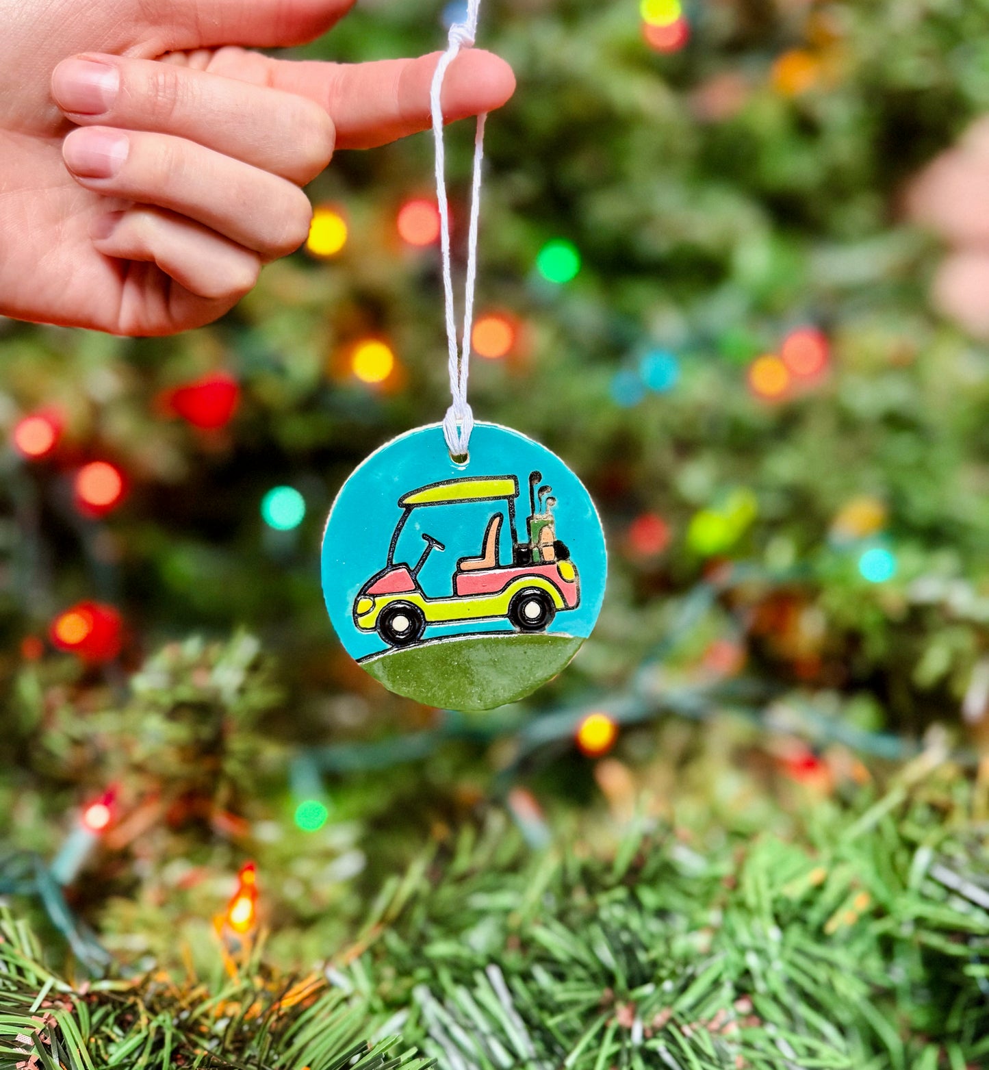 Golf Cart Ornament
