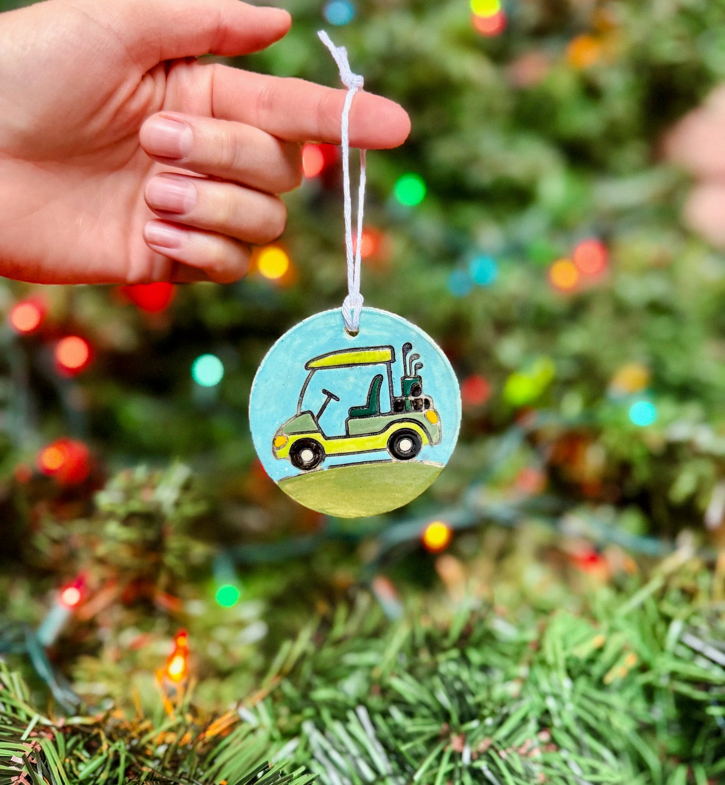 Golf Cart Ornament