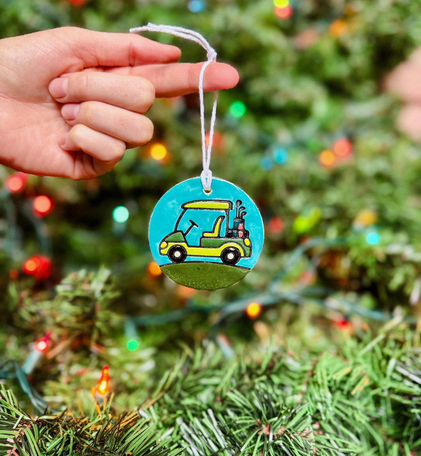 Golf Cart Ornament