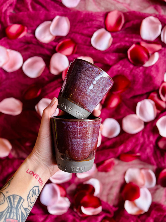 'LOVE YOU' Stackable Cup Set