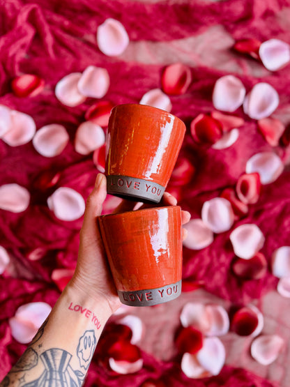 'LOVE YOU' Stackable Cup Set