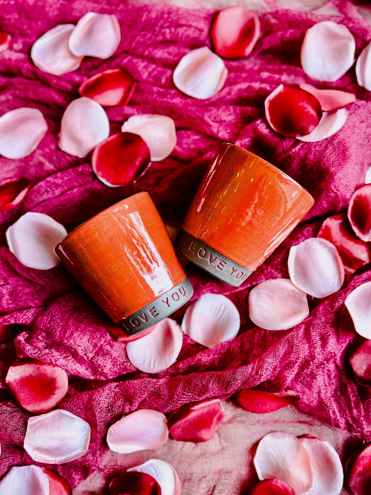 'LOVE YOU' Stackable Cup Set