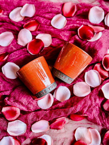 'LOVE YOU' Stackable Cup Set