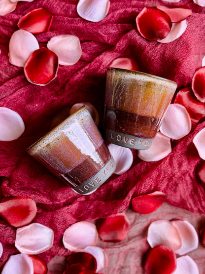 'LOVE YOU' Stackable Cup Set