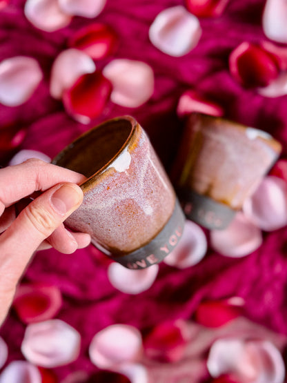 'LOVE YOU' Stackable Cup Set