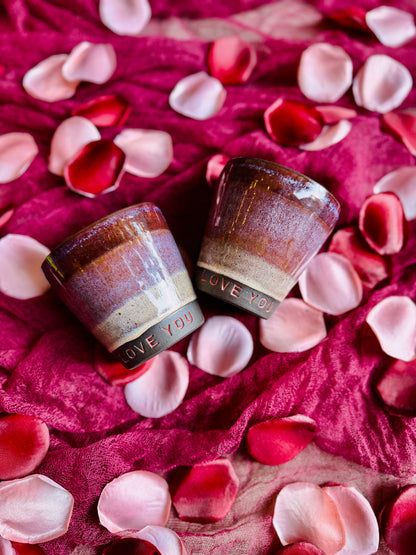 'LOVE YOU' Stackable Cup Set