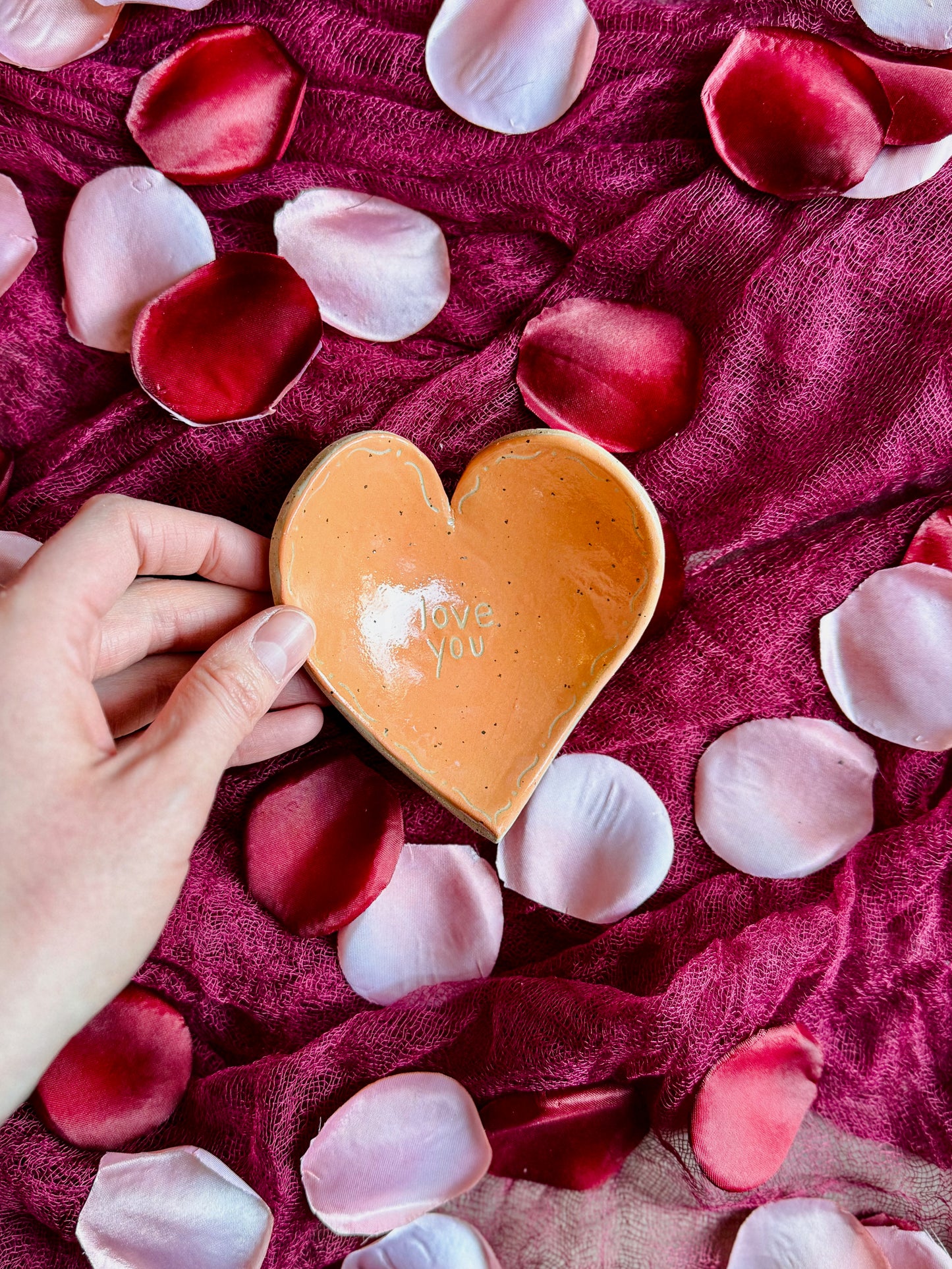 Heart Shaped Trinket Dish