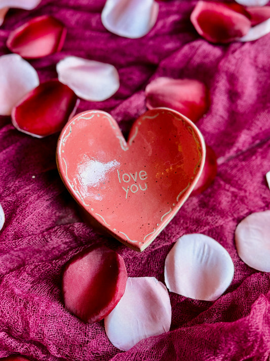 Heart Shaped Trinket Dish