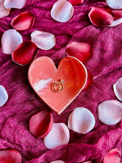 Heart Shaped Trinket Dish