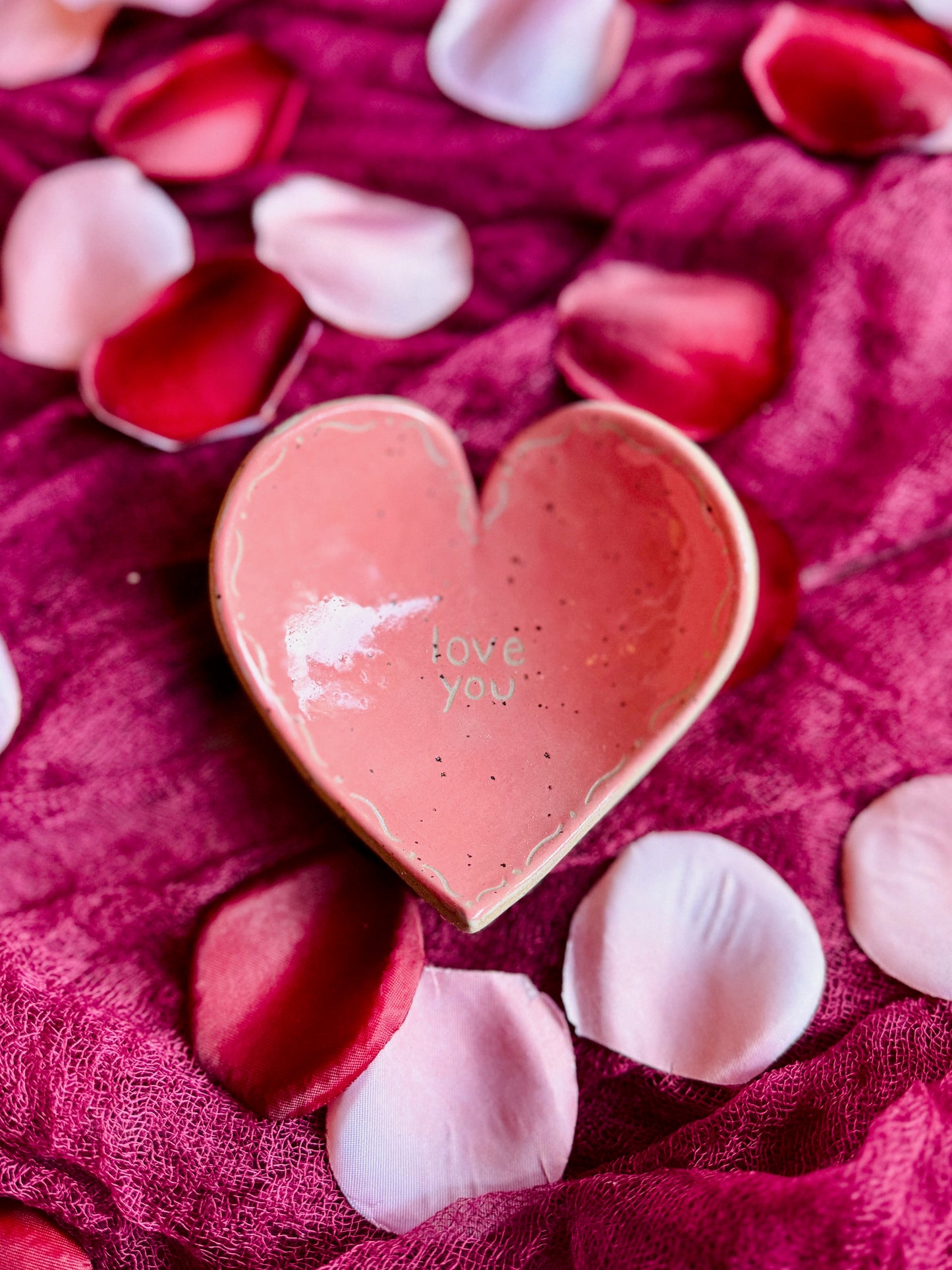 Heart Shaped Trinket Dish