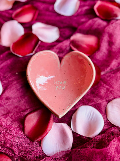 Heart Shaped Trinket Dish