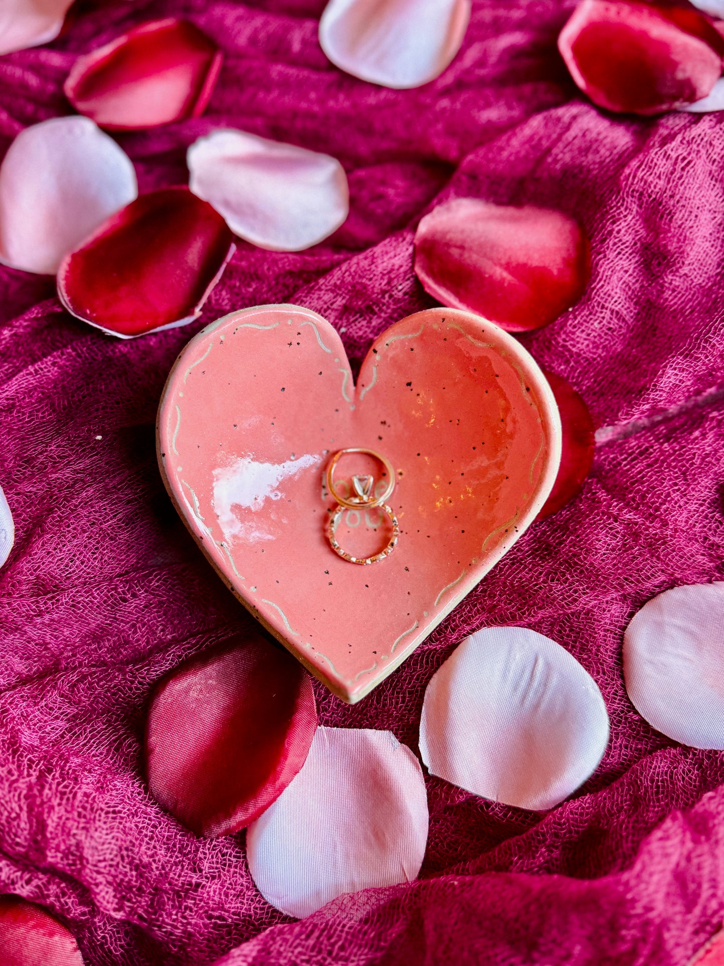 Heart Shaped Trinket Dish