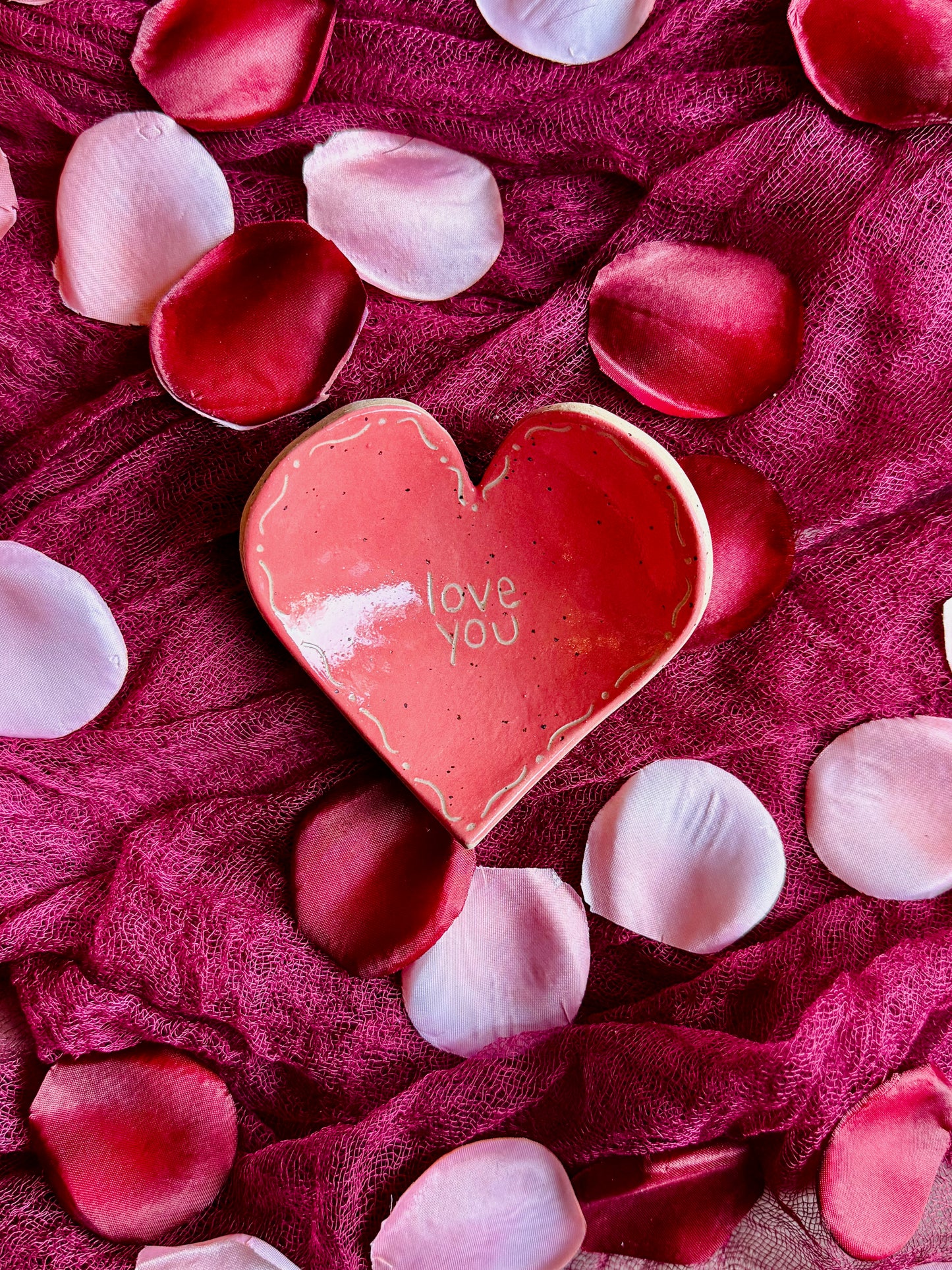Heart Shaped Trinket Dish