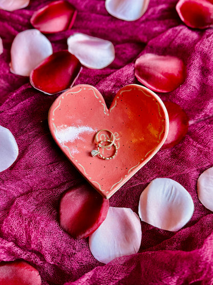 Heart Shaped Trinket Dish