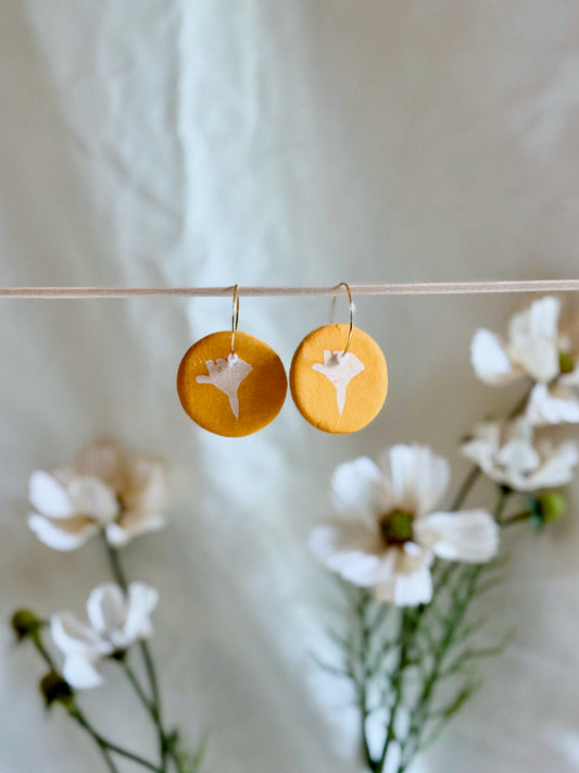 Marigold Earrings (20mm Gold)