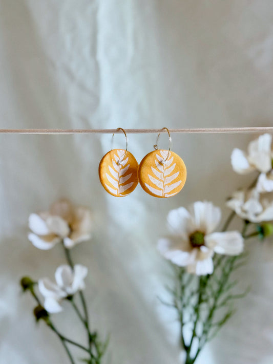 Marigold Earrings (20mm Gold)