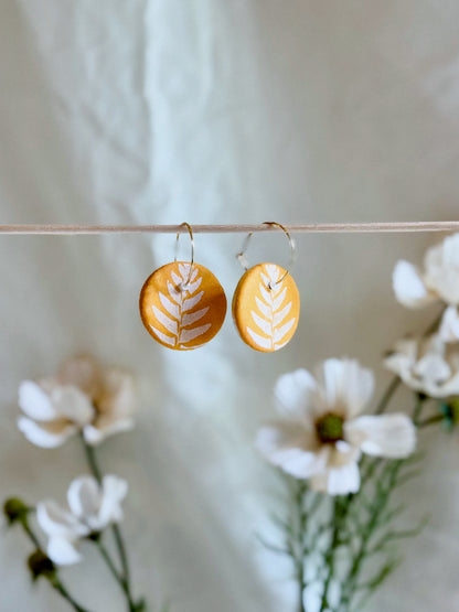 Marigold Earrings (20mm Gold)