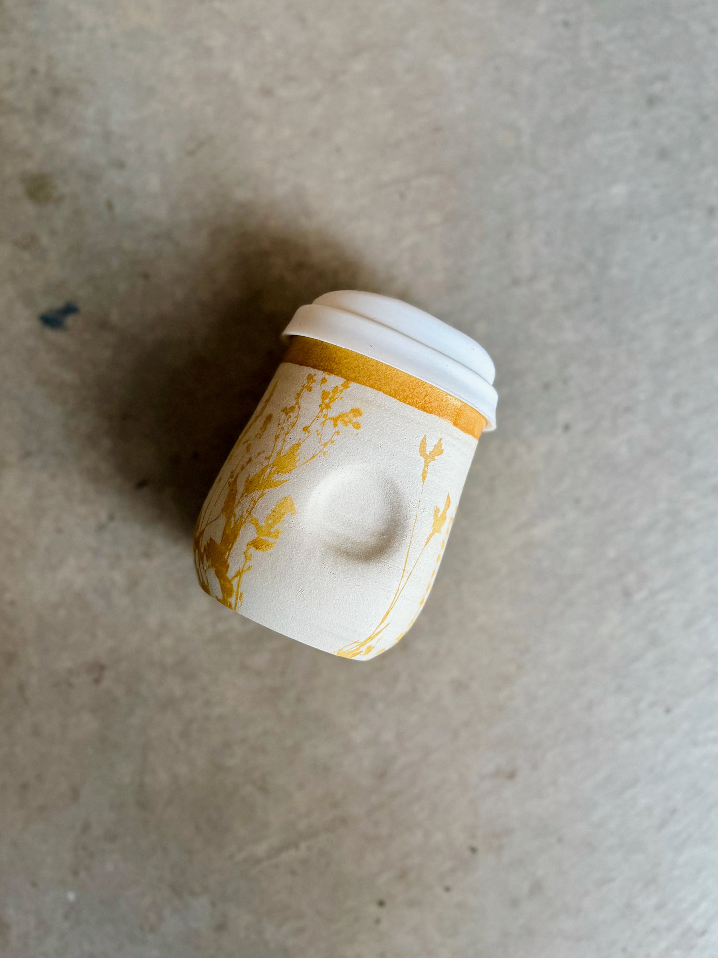 Thumb Print Travel Tumbler