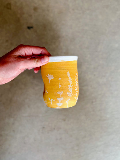 Thumb Print Travel Tumbler