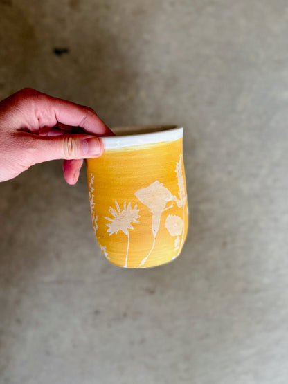 Thumb Print Travel Tumbler