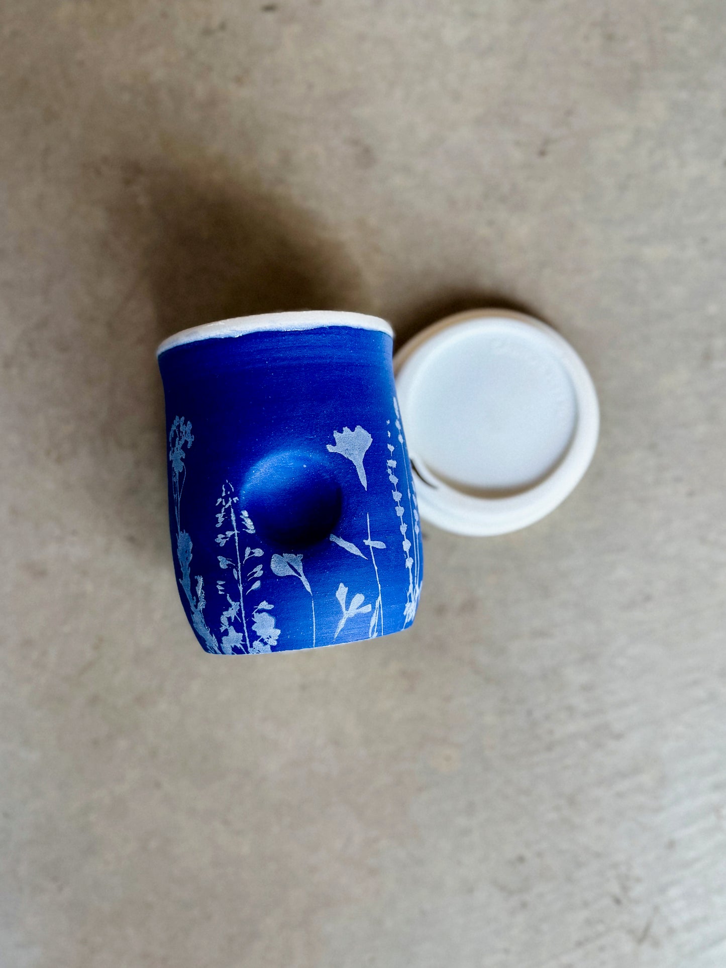 Thumb Print Travel Tumbler
