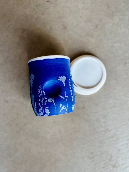 Thumb Print Travel Tumbler