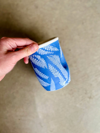 Thumb Print Travel Tumbler
