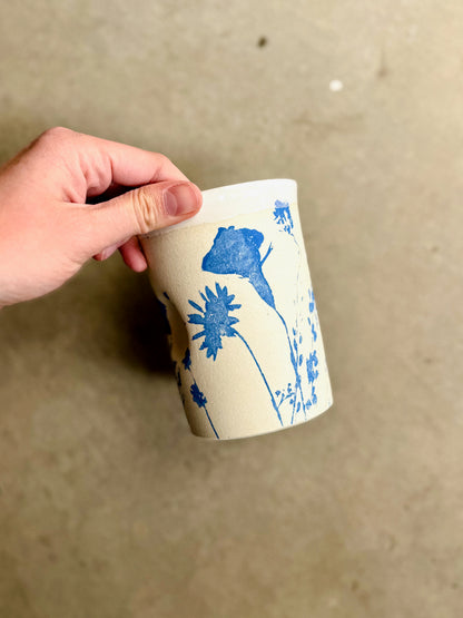 Thumb Print Travel Tumbler