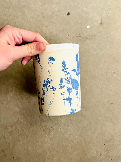 Thumb Print Travel Tumbler