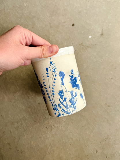 Thumb Print Travel Tumbler