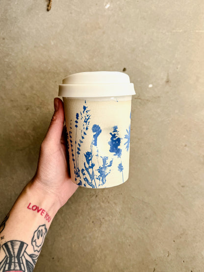 Thumb Print Travel Tumbler