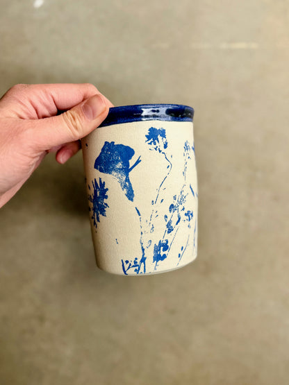 Thumb Print Travel Tumbler