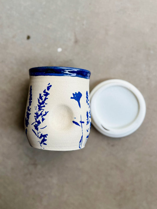 Thumb Print Travel Tumbler