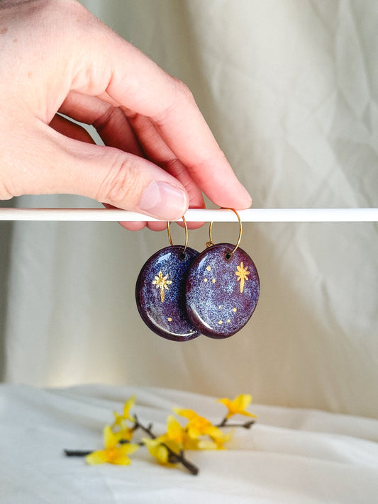 Gold Luster Earrings