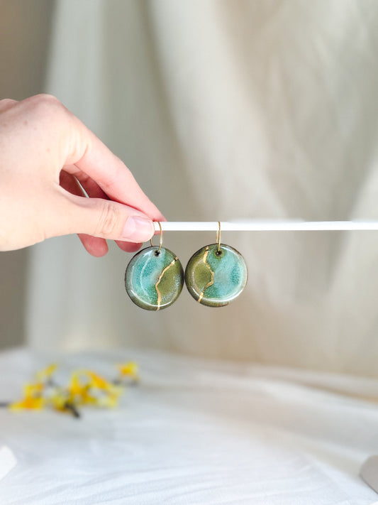 Gold Luster Earrings