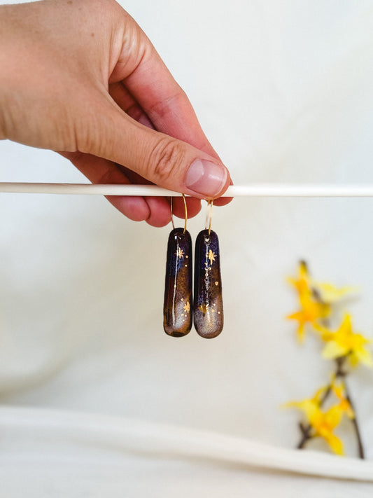 Gold Luster Earrings