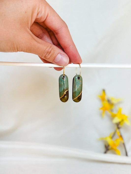 Gold Luster Earrings