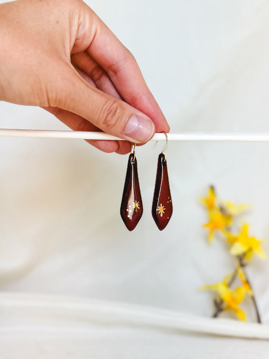 Gold Luster Earrings