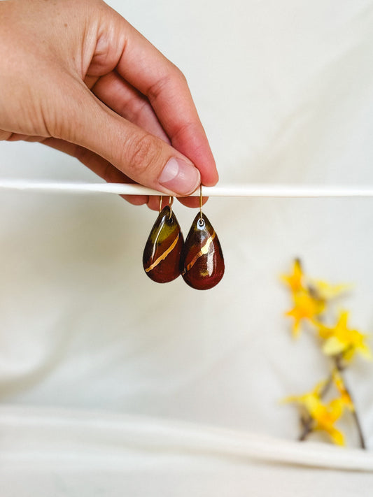 Gold Luster Earrings