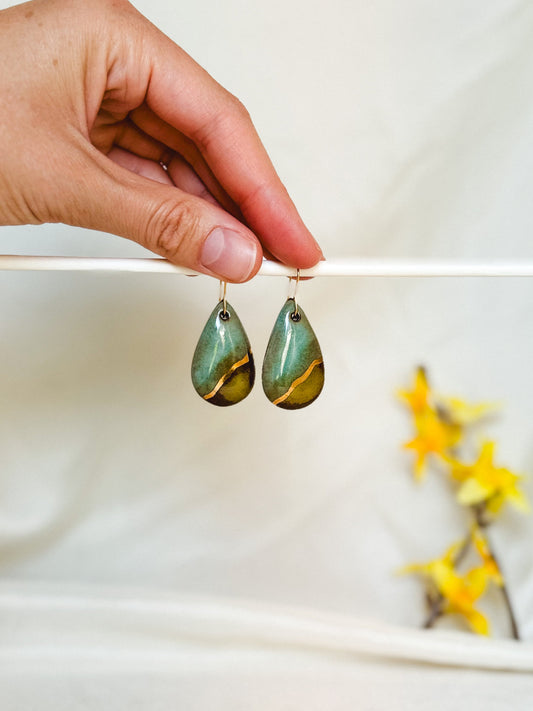 Gold Luster Earrings