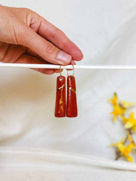 Gold Luster Earrings