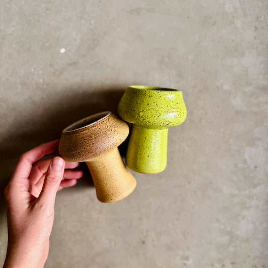 Mushroom Cup/Vase Set