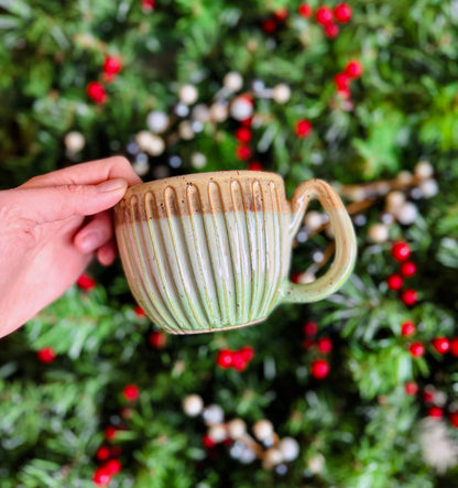 Carved Teacup Mug